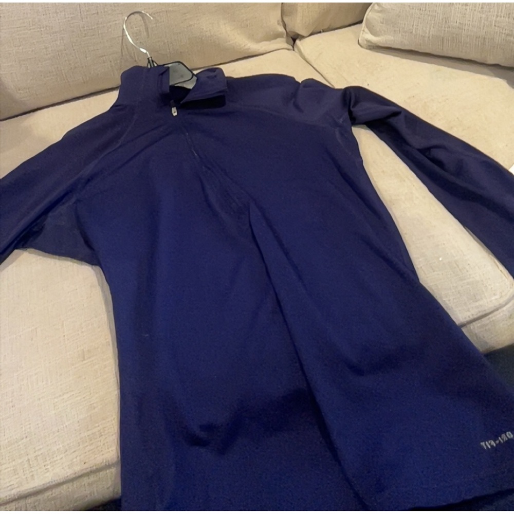 Nike Women's Navy Blue Sweatshirt
